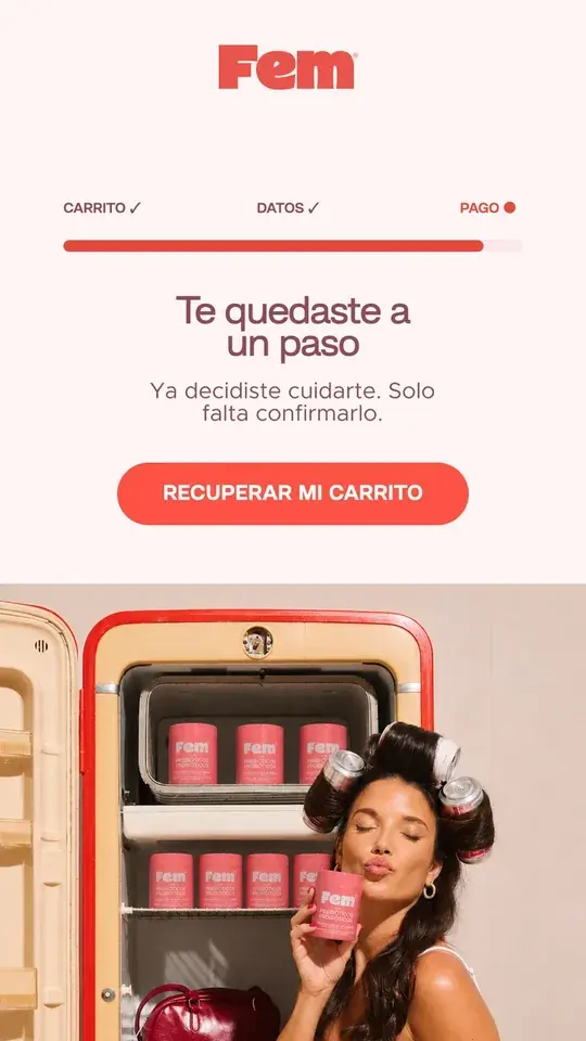 Email diseñado para Fem
