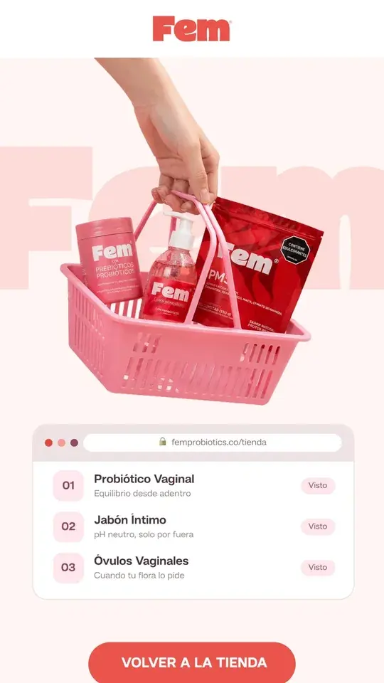 Email diseñado para Fem